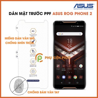 Dán màn hình Rog Phone 2 chống nhìn trộm - Dán PPF màn hình Asus Rog Phone 2 full viền vân mờ chống bám vân tay