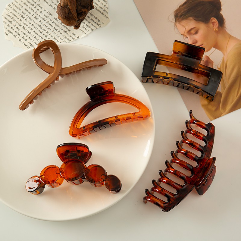 Kẹp Tóc Kiểu Dáng Thanh Lịch Phong Cách Hàn Quốc Dành Cho Nữ