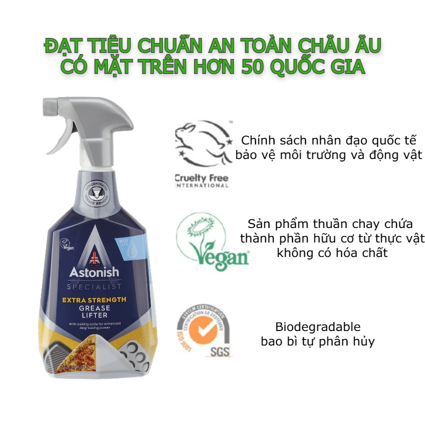 Nước rửa bếp tẩy đa năng tẩy dầu mỡ đánh bay các vết dầu mỡ trên bếp và máy hút mùi, lò vi sóng, nồi chiên không dầu 675