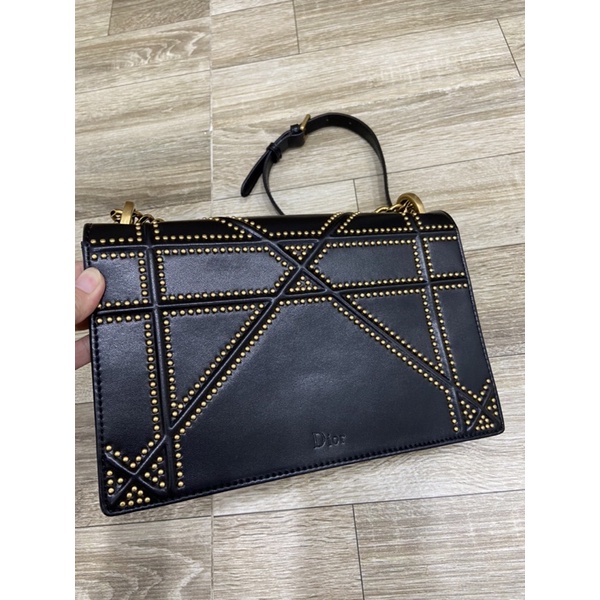 Túi si da thật Dior