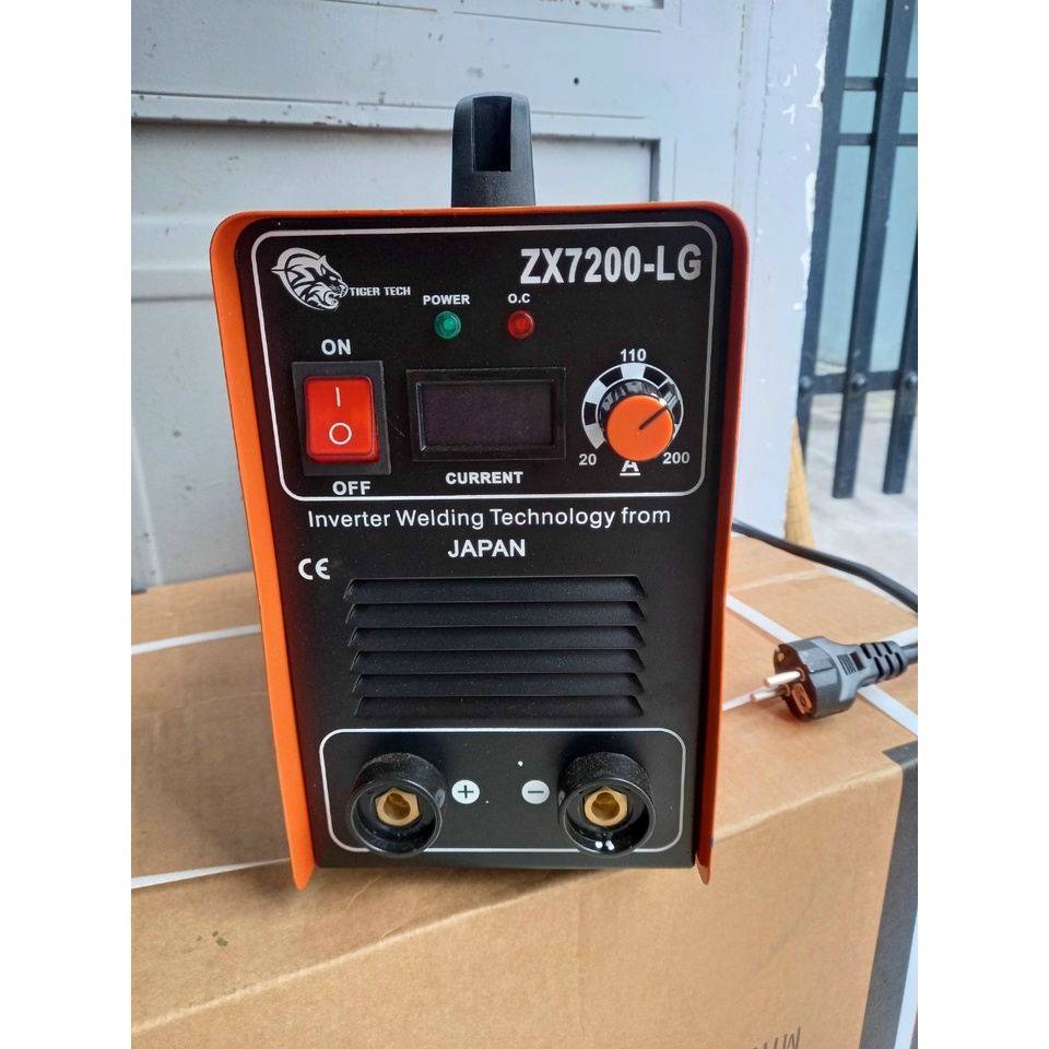 Máy hàn que TIGER ZX7200-LG CHUYÊN HÀN QUE 2.6MM-3.2MM -CHẤM BOONG 4.0MM- BẢO HÀNH 12 THÁNG.