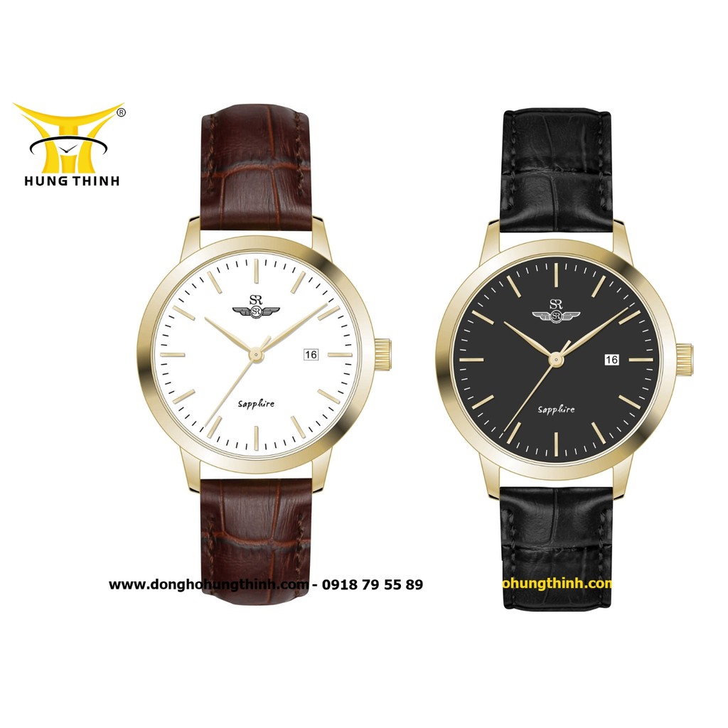 [HÀNG CHÍNH HÃNG],[ BẢO HÀNH ĐẾN 5 NĂM ] Đồng Hồ Nữ Dây Da SR Watch SL3001.4601CV, 4602CV