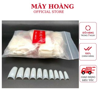 Móng nối fom vuông Màu đục