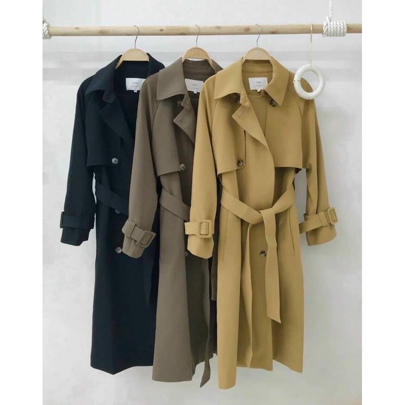 áo mangto kaki đai tay cao cấp chuẩn hãng VANE (sẵn nâu be) | BigBuy360 - bigbuy360.vn