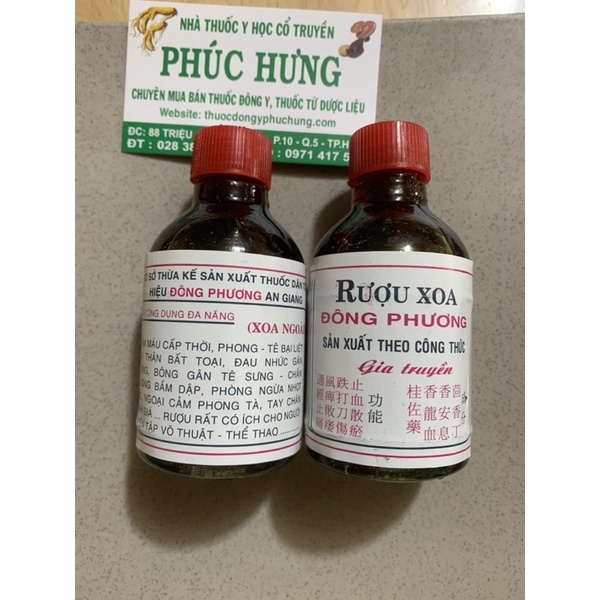 Rượu xoa bóp Đông Phương 100ml