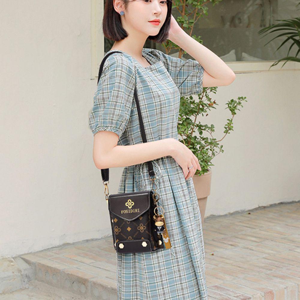 1 Túi Xách Nữ Da Dạng Nhỏ Thời Trang Retro