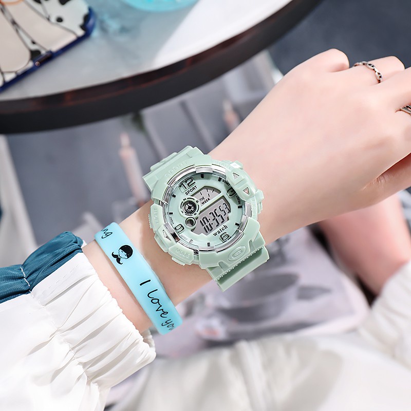 Đồng hồ thể thao điện tử nam nữ Sport mẫu mới, full chức năng DH20