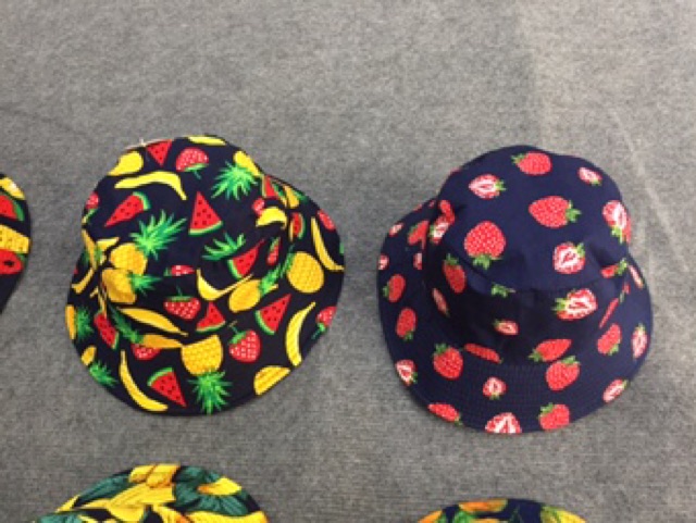 Mũ nón hoa quả hot hit 2018
