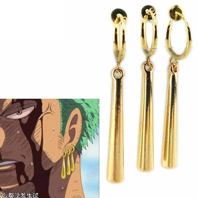 Khuyên Tai Hóa Trang Nhân Vật Zoro Trong One Piece Op014