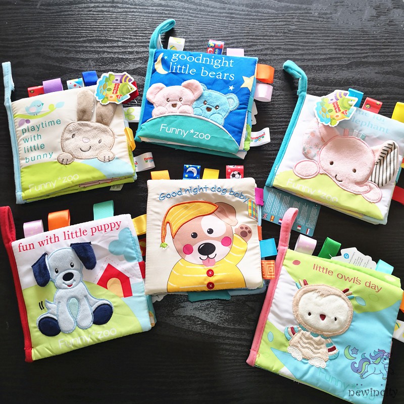 Sách Vải Cho Bé Phát Triển Trí Thông Minh