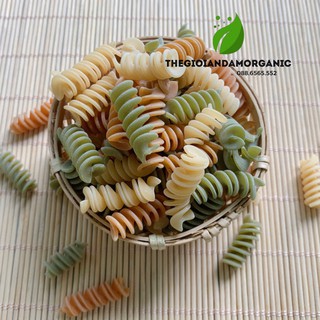 Nui xoắn rau củ hữu cơ cho bé ăn dặm 100g