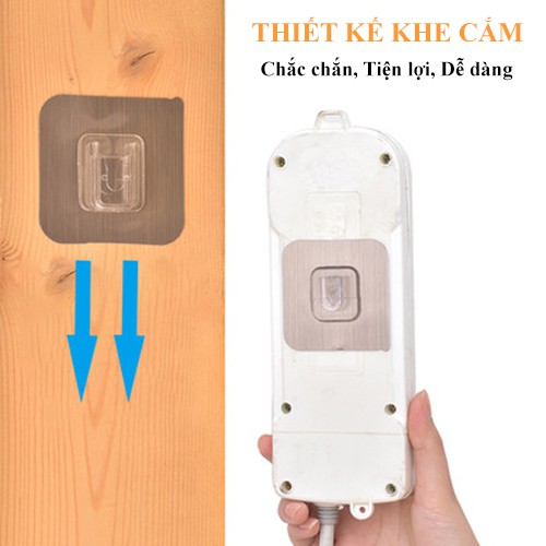 Móc Treo Nhà Bếp Tiện Lợi Trong Suốt Đa Năng Tiện Lợi, Móc Gài Tiện Lợi