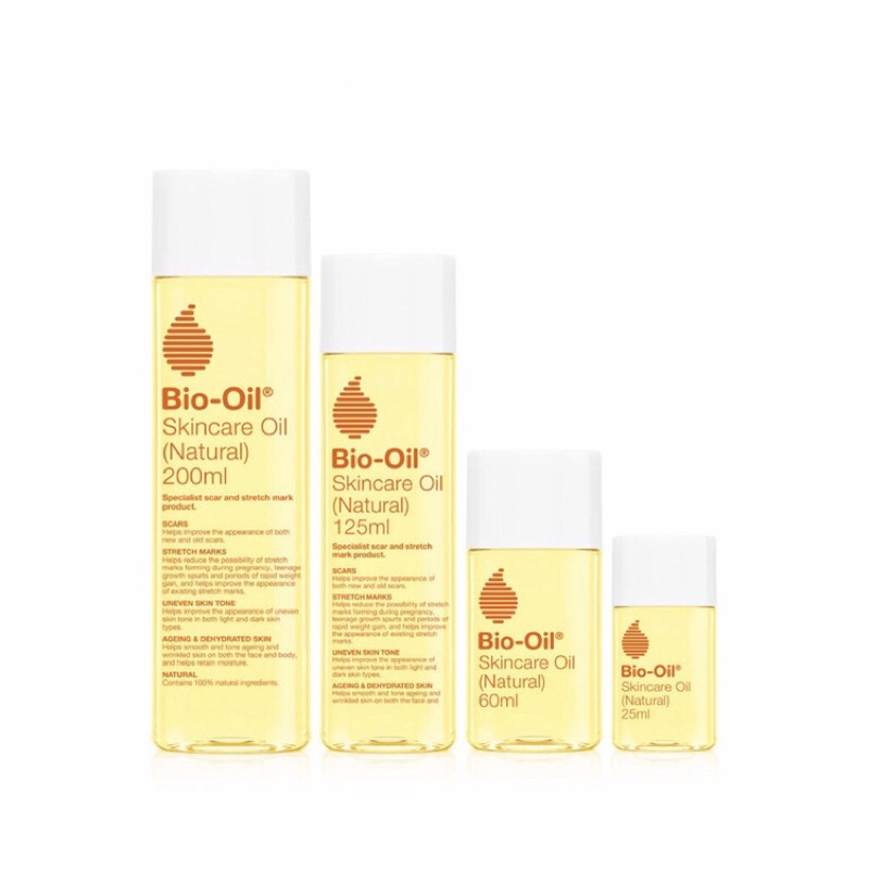 BIO OIL SKINCARE OIL NATURAL 200ml - Dầu chăm sóc da tự nhiên, giảm rạn da cho mẹ