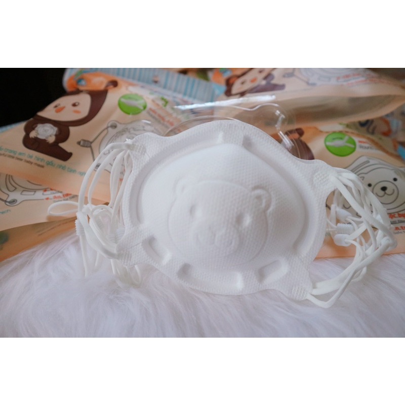 KHẨU TRANG GẤU CHO BÉ SƠ SINH BISOU