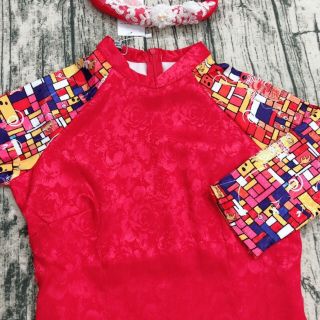 SÉT ÁO DÀI CÁCH TÂN GẤM CAO CẤP