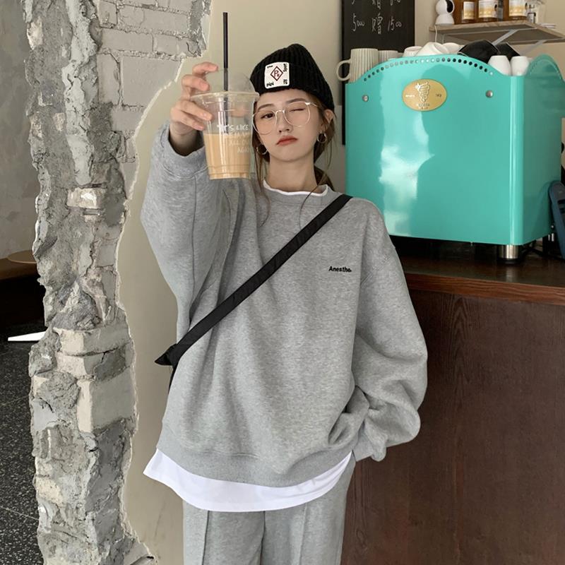 IMAODOU 2022 new Korean fashion sports wind sweater loose women