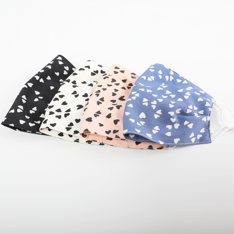 Chiffon thin sunscreen cloth mask ladies spring and summer new silk mask washable sunshade mask dust mask