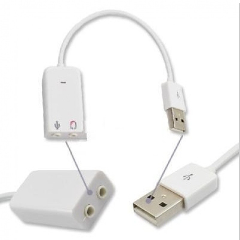 USB Sound Adapter 7.1 Có Dây