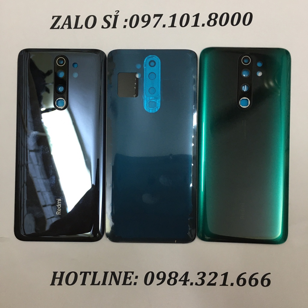 NẮP LƯNG XIAOMI MI NOTE 8 PRO liền camera