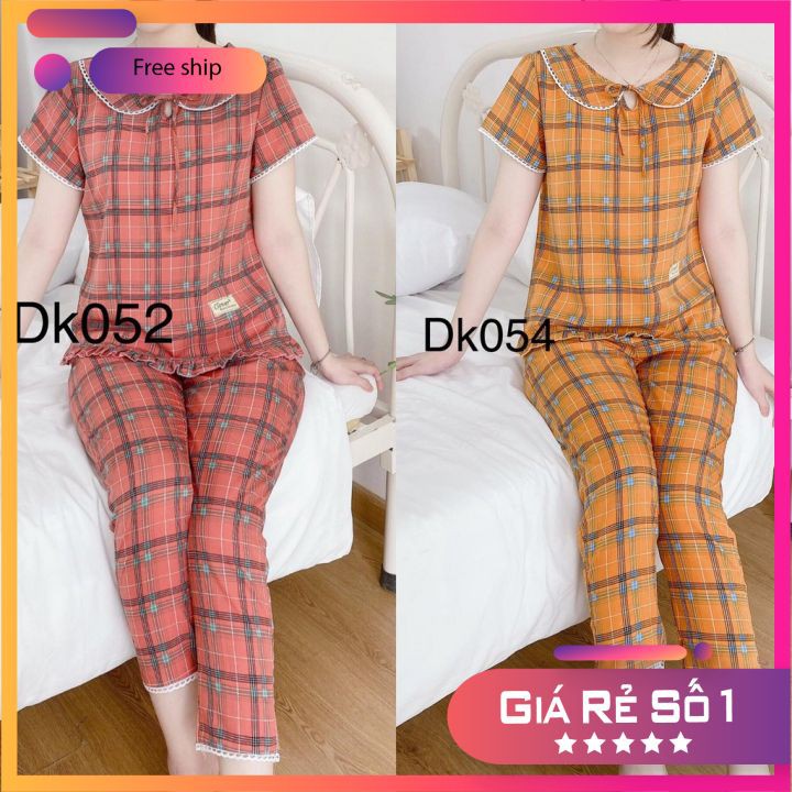 Đồ Bộ Nữ Mặc Nhà Chất Liệu Lụa Hàn Cao Cấp