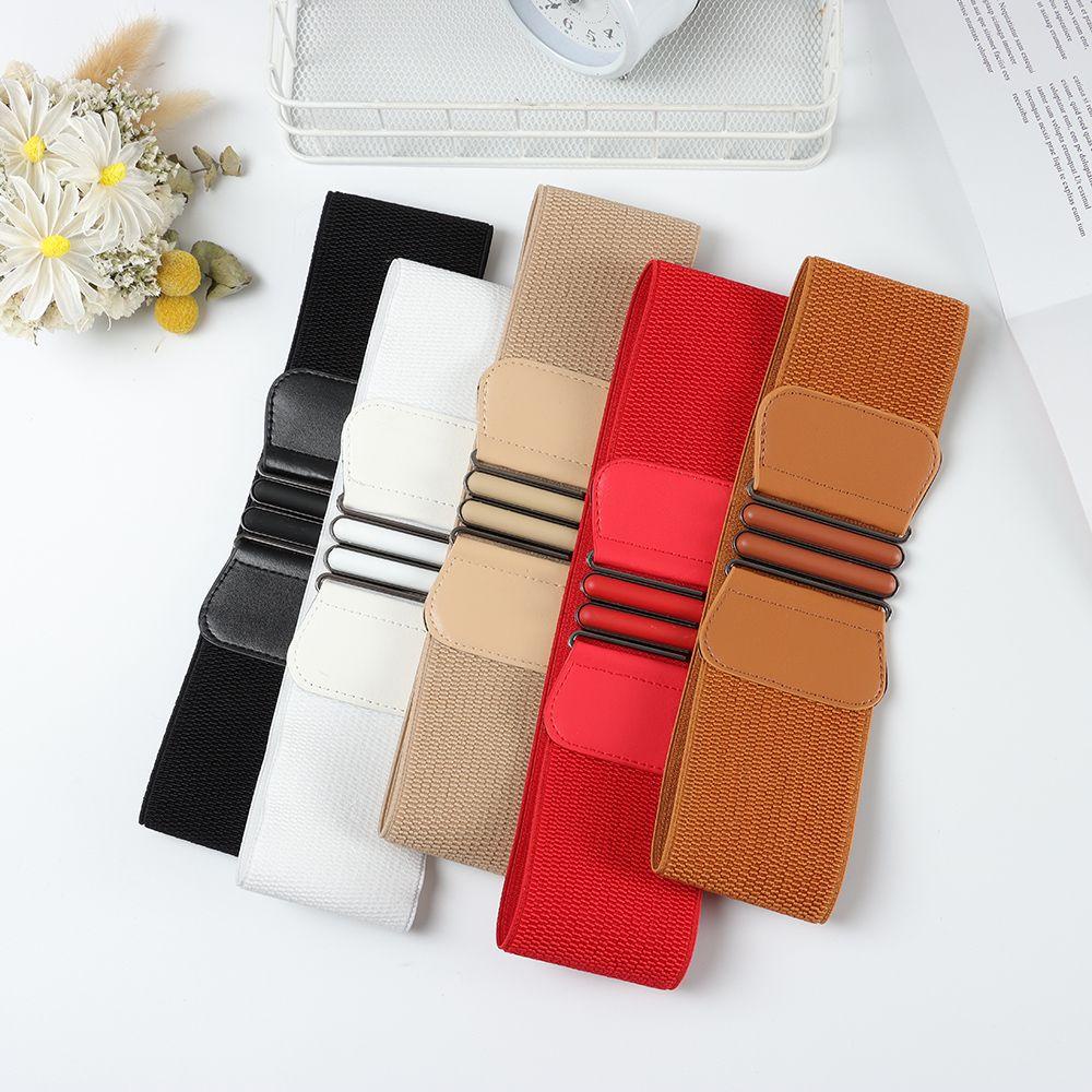 Thắt Lưng Bản Rộng Màu Sắc Đơn Giản