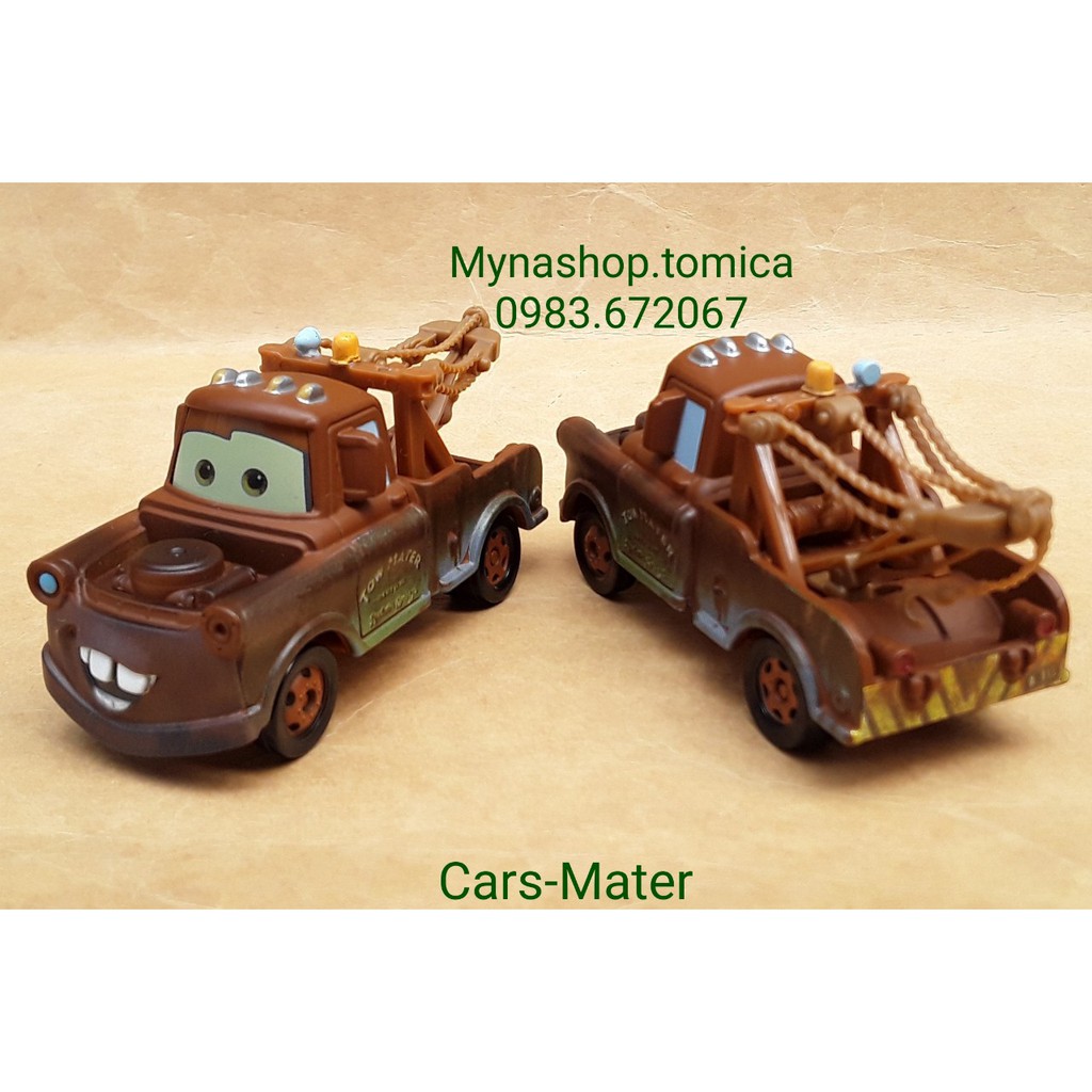 Xe mô hình tĩnh tomica cars - Mater - có hộp như hình - tặng hộp nhựa PVC