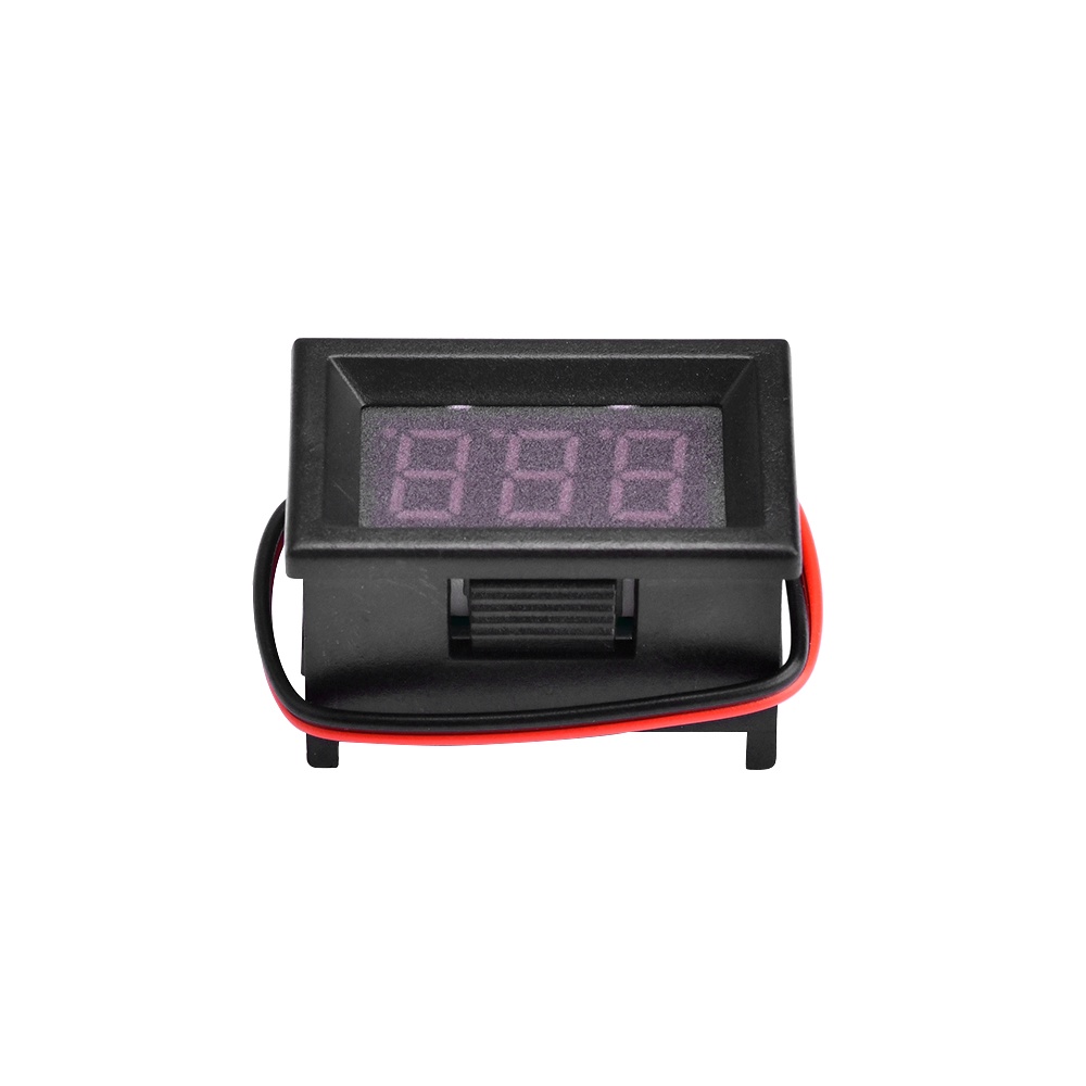 Vôn kế điện tử mini PCBFUN 0.36&quot; DC 4-30V có/ không có vỏ độc đáo