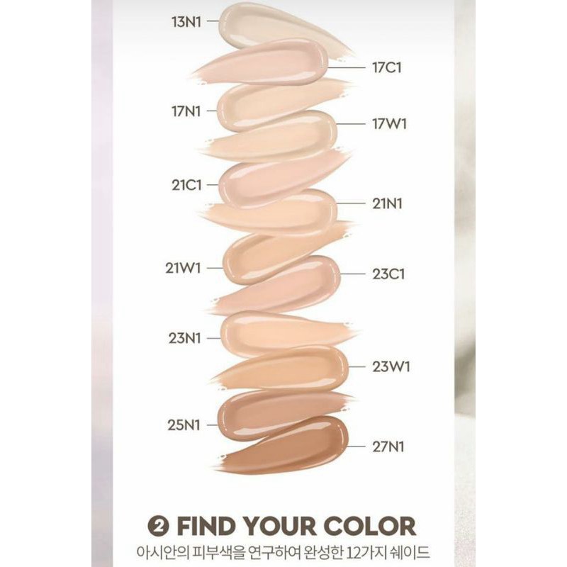 [Cực Hot] Kem Nền Ma Thuật Siêu Che Khuyết Điểm Và Giữ Tone Suốt 24 Giờ - Hera Glow Lasting Foundation SPF25/PA++ 1ml