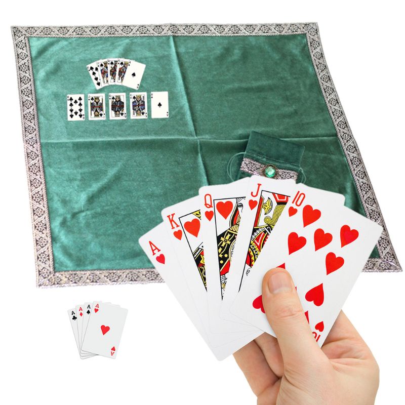 Khăn Trải Bàn Chơi Game Bài Tarot Nhỏ Gọn Tiện Dụng