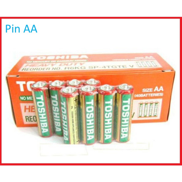 Pin tiểu Toshiba AA, AAA