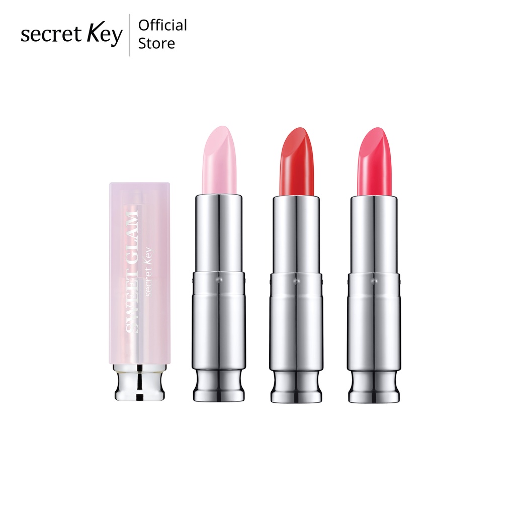 Son dưỡng môi có màu Secretkey Sweet Glam Tint Glow (3,5g)