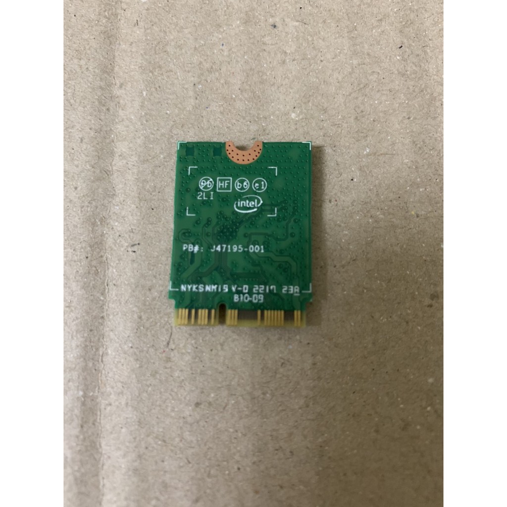 Thẻ Card WIFI Intel AC 9560NGW dùng khe M2 NGFF hỗ trợ chuẩn CNVi | BigBuy360 - bigbuy360.vn