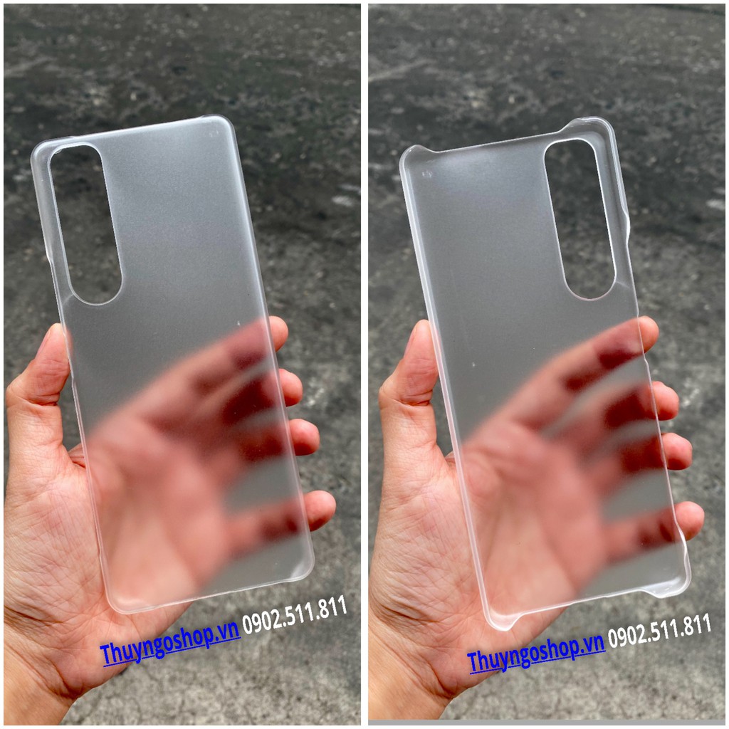 Ốp cứng siêu trong suốt / Mờ chống vân tay Sony Xperia 1 III / Xperia 10 III / Xperia 5 III