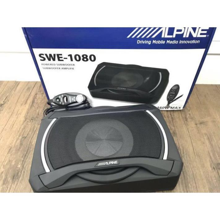 Loa Sub Gầm Ghế ALPINE SWE 1080 đẳng cấp audio ô tô bảo hành 12 tháng | BigBuy360 - bigbuy360.vn