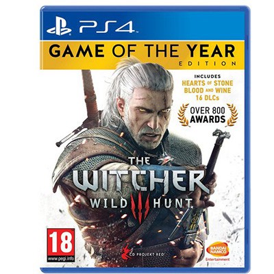 Đĩa game ps4 The Witcher 3 wild hunt Game of the year