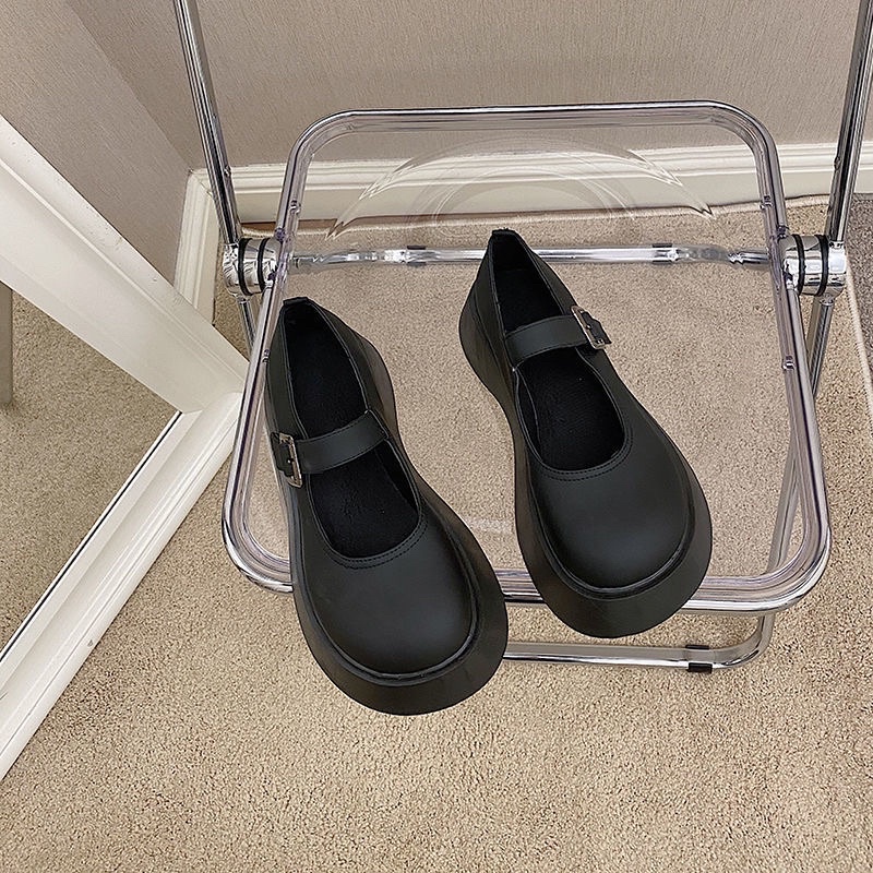 Giày Lolita Độn Đế