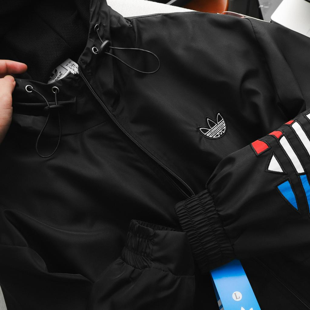 Áo khoác thể thao DA76AK chất gió nhẹ mát, form chuẩn đẹp có nón