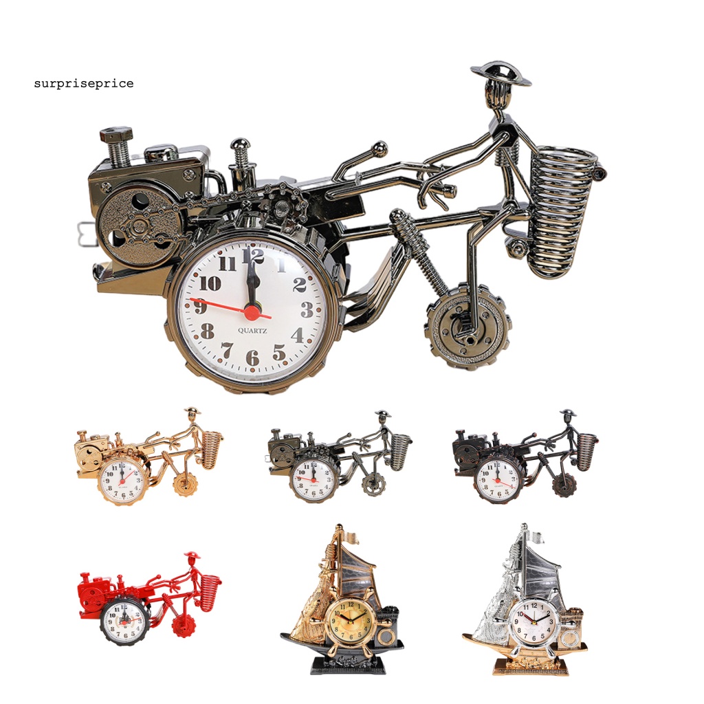 Đồng Hồ Báo Thức Để Bàn Siêu Êm Phong Cách Vintage