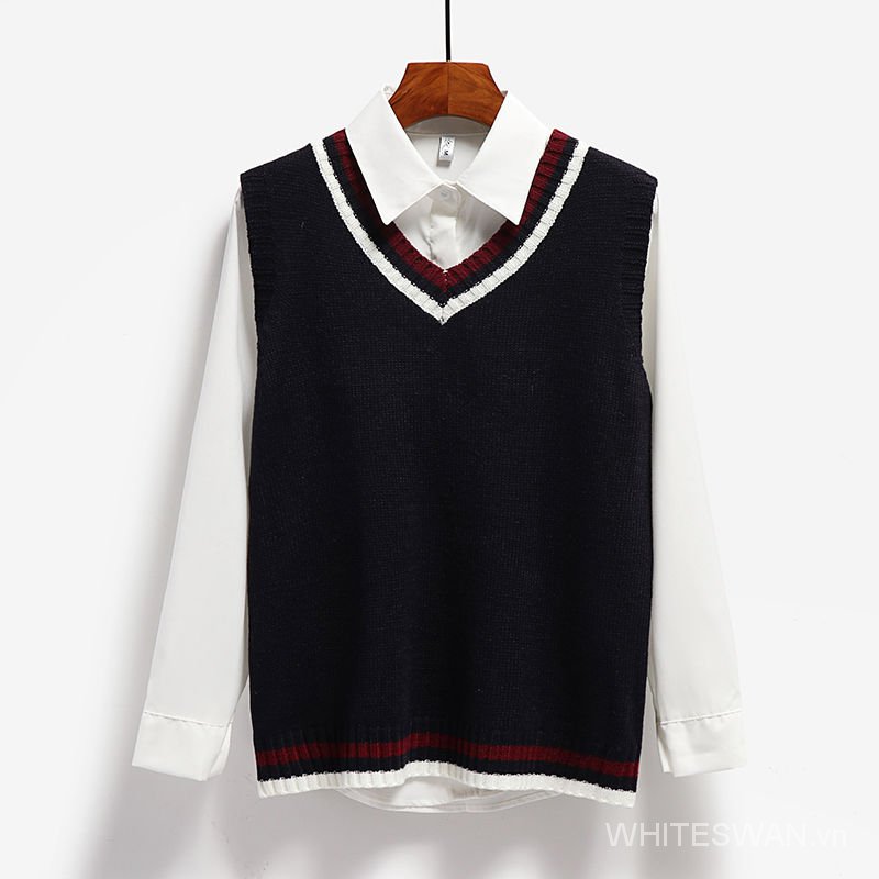 Áo Len Không Tay Cổ V Thời Trang Dành Cho Nữ | BigBuy360 - bigbuy360.vn