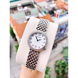Đồng hồ nữ bolova 96r206 - authentic - dây kim loại - 28mm