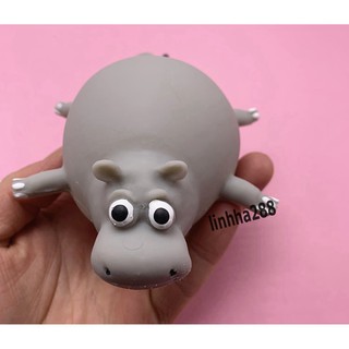 THÚ THỔI BÓNG - Đồ chơi Gudetama bóp trút giận thổi bóng hình khủng long, động vật thú vị cho bé