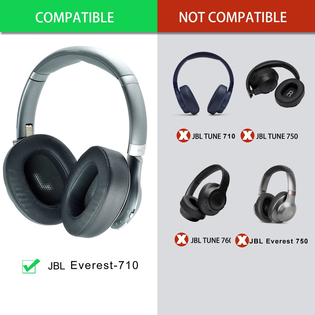 Đệm Bọc Bảo Vệ Tai Nghe Chụp Đầu Thay Thế Chuyên Dụng Cho JBL Everest 710 BT