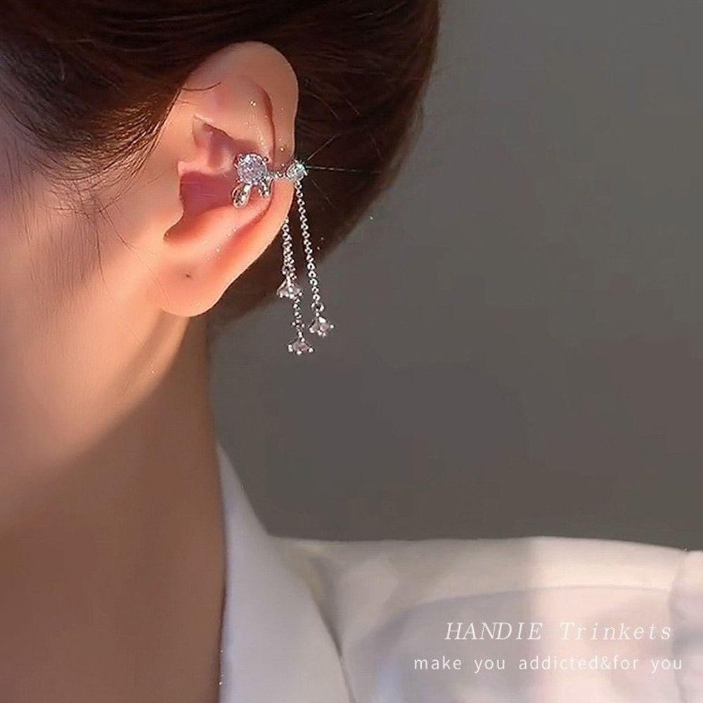 Bông Tai Dạng Kẹp Phong Cách Cổ Điển Thời Trang Cho Nữ MXMUSTY