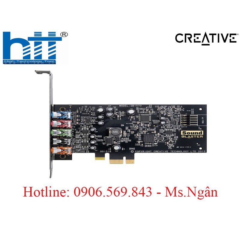 Card âm thanh gắn trong SC Sound Blaster Audigy Fx 5.1 - Chính hãng Creative