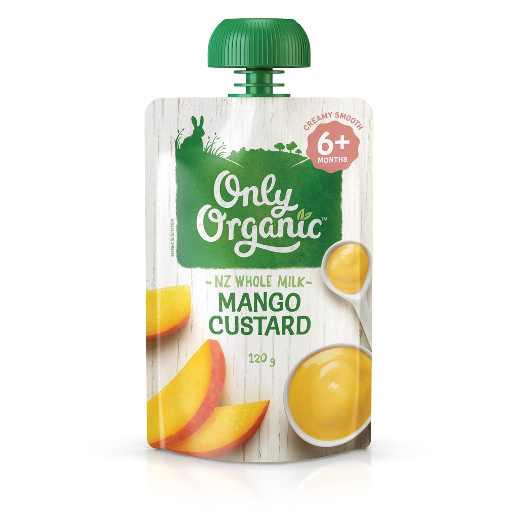 Dinh Dưỡng Ăn Dặm Váng Sữa Hữu Cơ Only Organic 120g