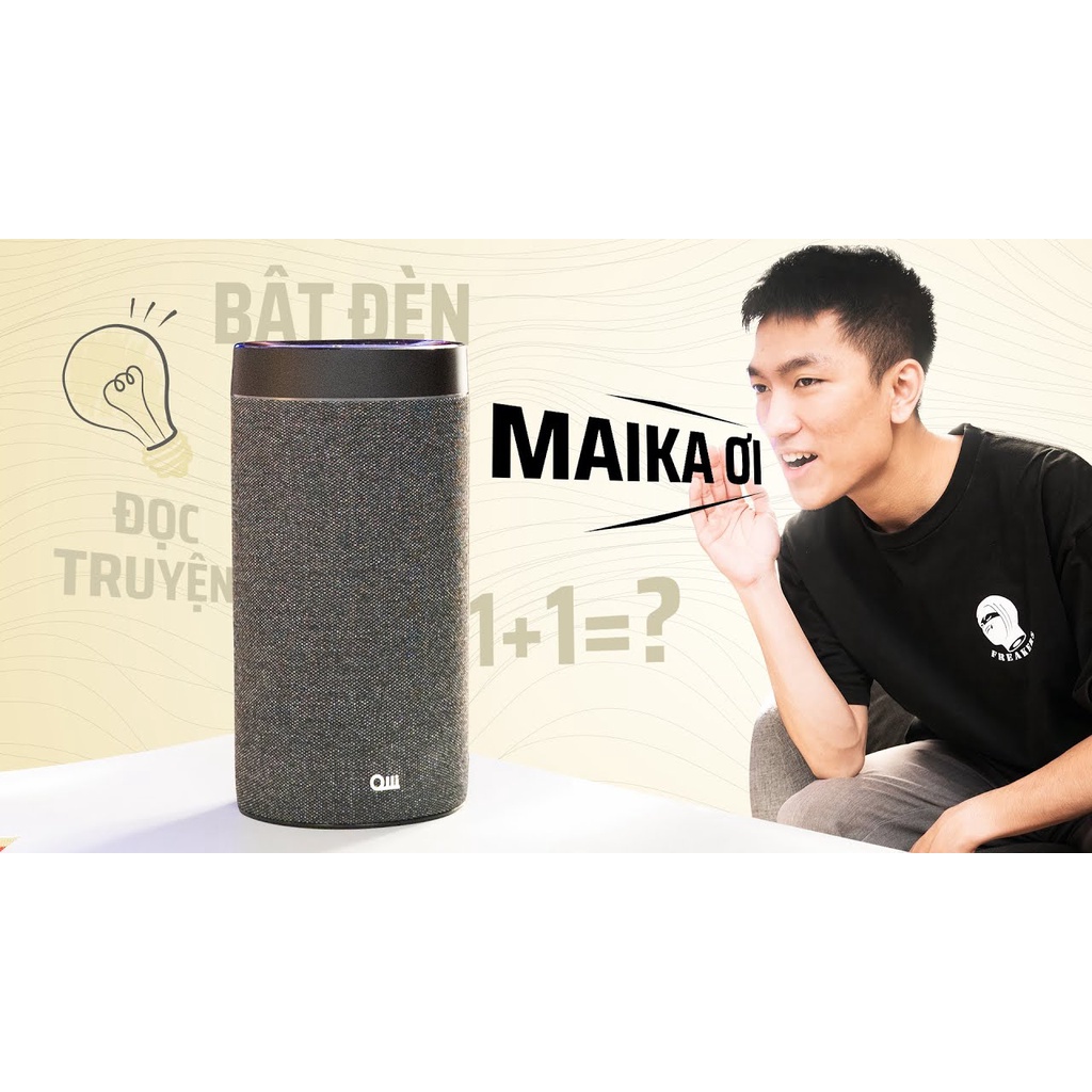 Loa Bluetooth Thông Minh Maika Điều khiển bằng giọng nói, Điều khiển thiết bị điện thông minh, kể truyện, nghe nhạc