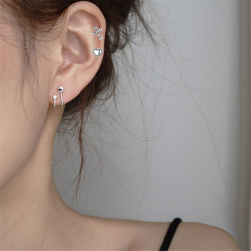 Hoa Tai Dáng Chữ U Hình Ngôi Sao Thời Trang Cho Nữ