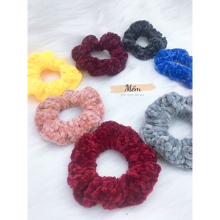 Srunchies cột tóc nhung, cột tóc nhung reto (Sỉ trên 100)