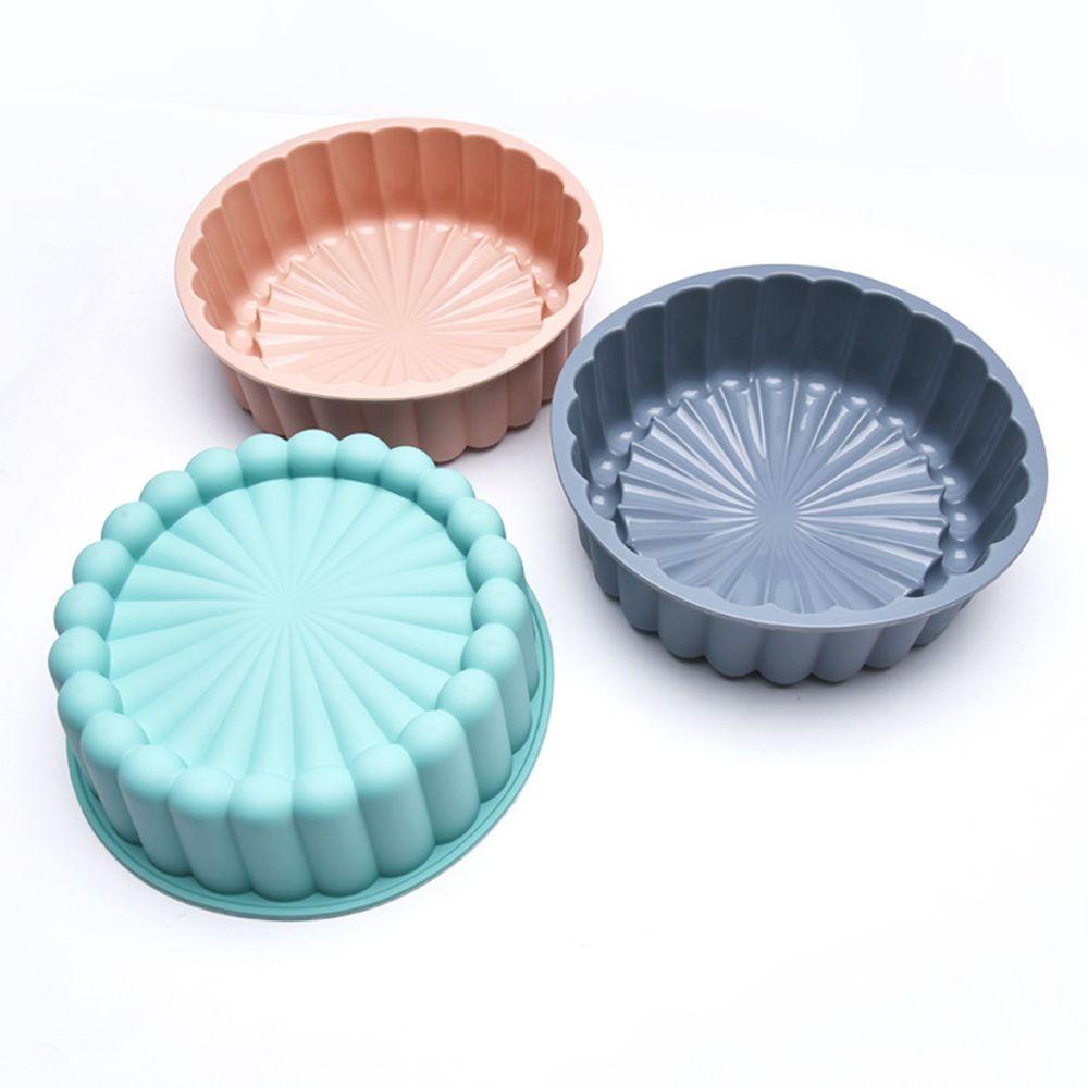 AUGUSTINA Khuôn Nướng Bánh Hình Hoa Hướng Dương Có Thể Gấp Gọn Tiện Dụng DIY