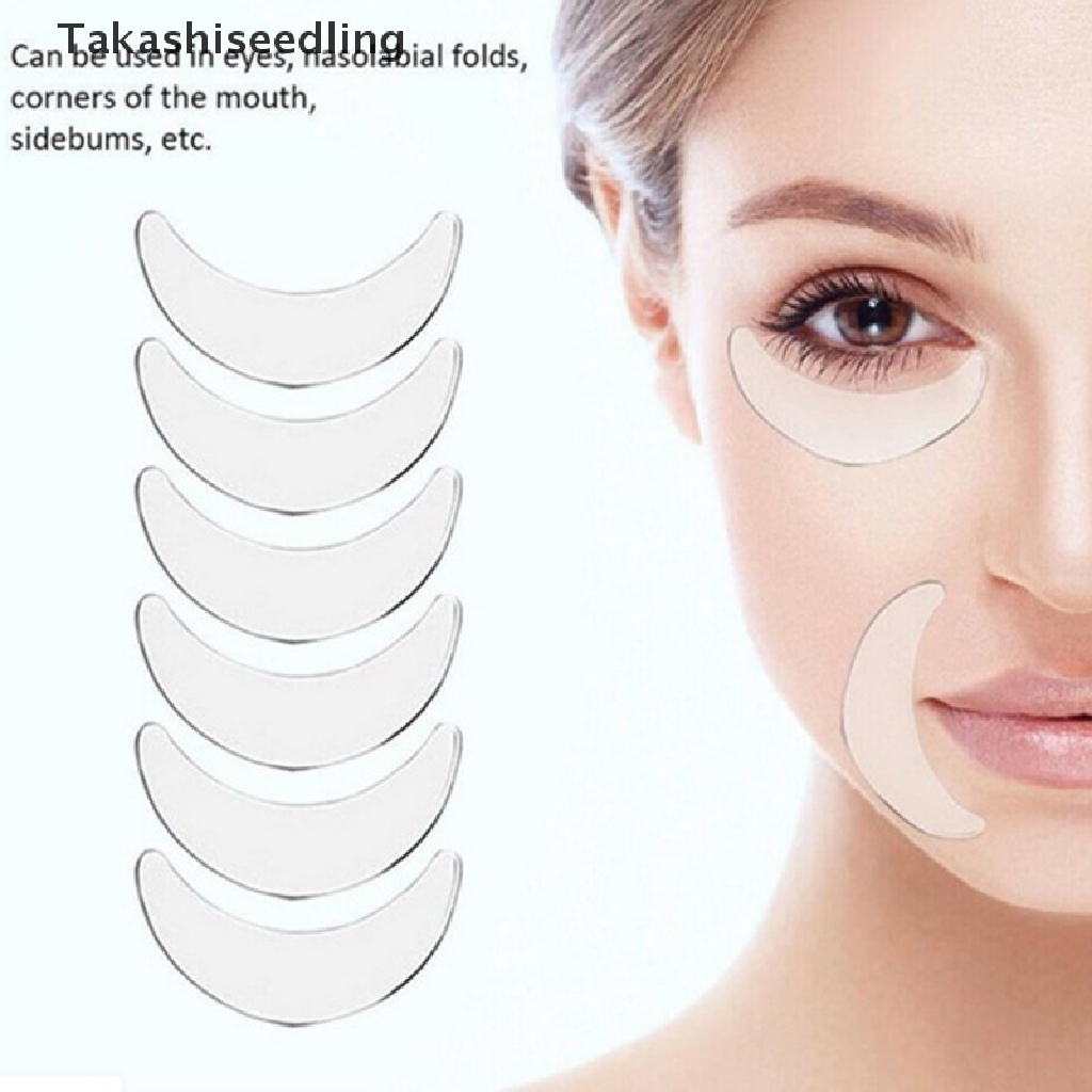 Bộ 11 / 16 / 18 Miếng Dán Silicone Làm Săn Chắc Da Chống Nếp Nhăn Hiệu Quả